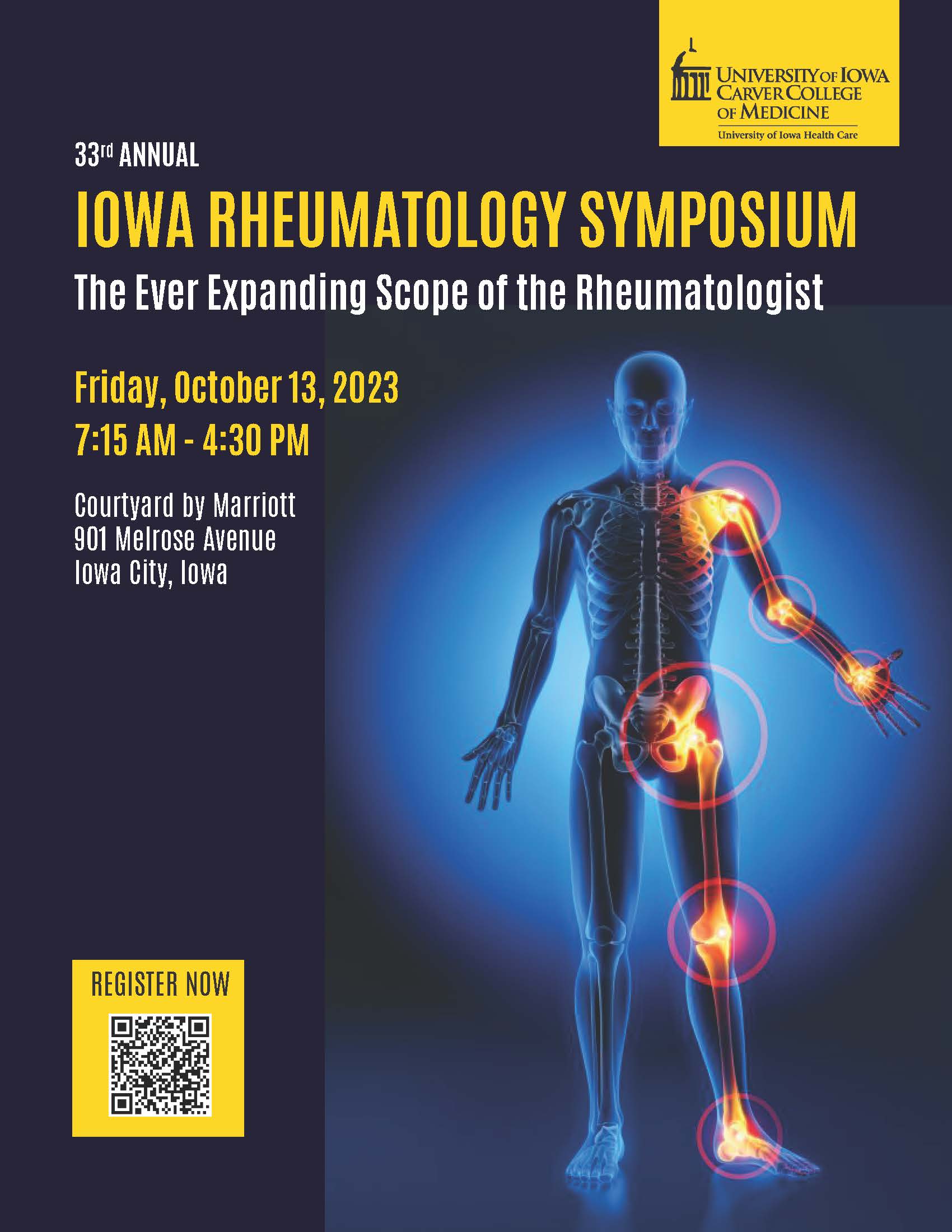 Iowa Rheumatology Symposium Banner